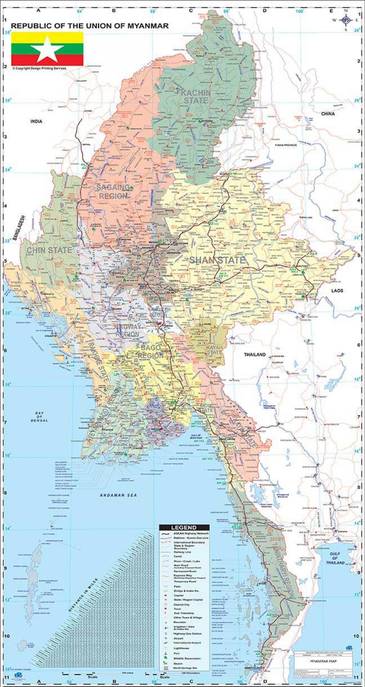 Myanmar kaart apk